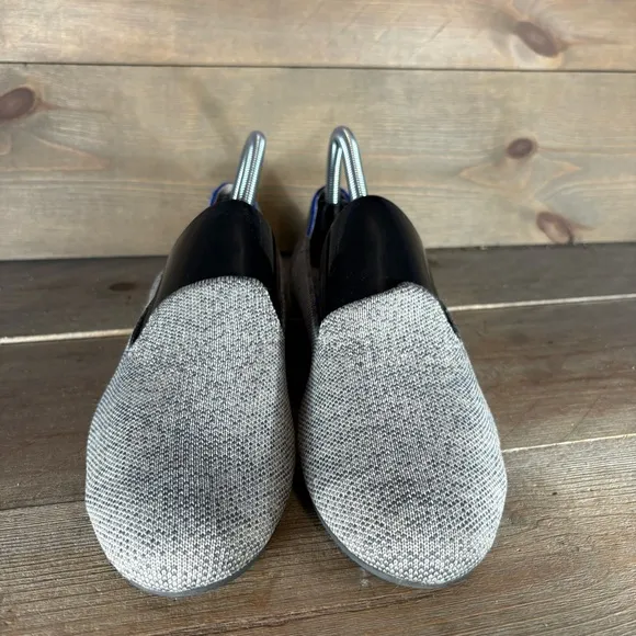 rothys round toe womens size 10 shoes gray slip on comfort ballet flats