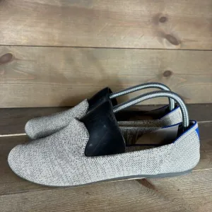 rothys round toe womens size 10 shoes gray slip on comfort ballet flats