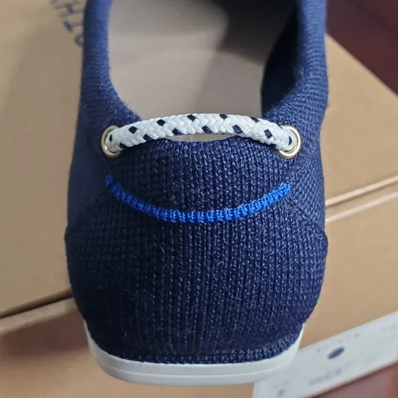ROTHY'S THE BOAT SHOE IN BAY BLUE