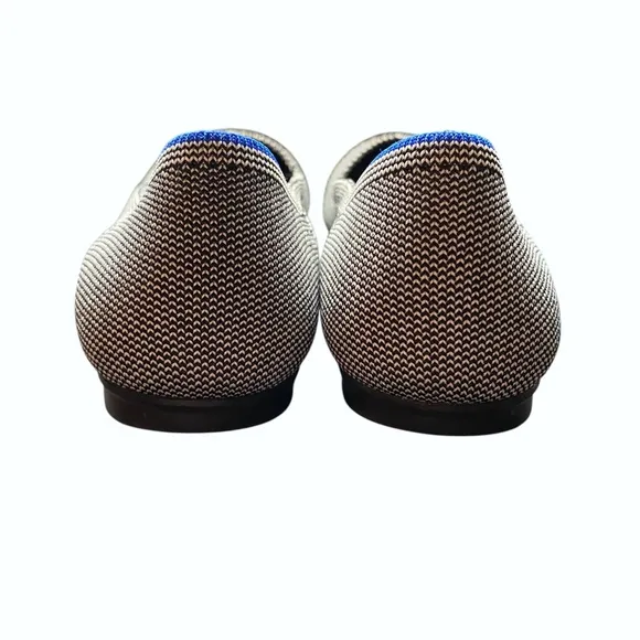 Rothy’s The Flat in Grey Mist Captoe Flat Slip On Comfort Women’s Size 7