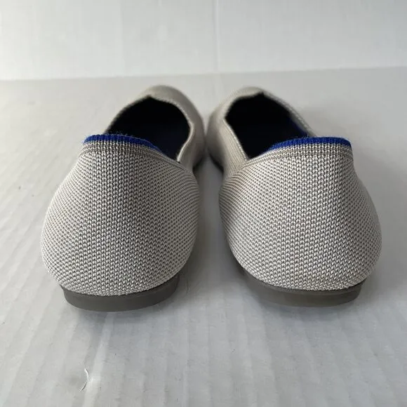 Rothy’s The Flat Round Toe Ballet Flats Sz 9.5 Slip On Casual Washable Shoes