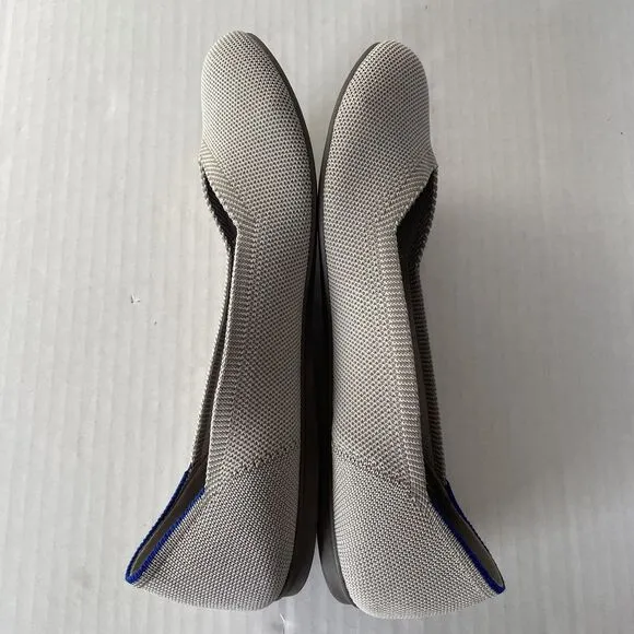 Rothy’s The Flat Round Toe Ballet Flats Sz 9.5 Slip On Casual Washable Shoes