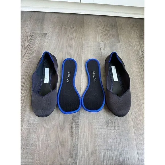 Rothy’s The Flat Round Toe Flats Shoes, Women’s Size 9