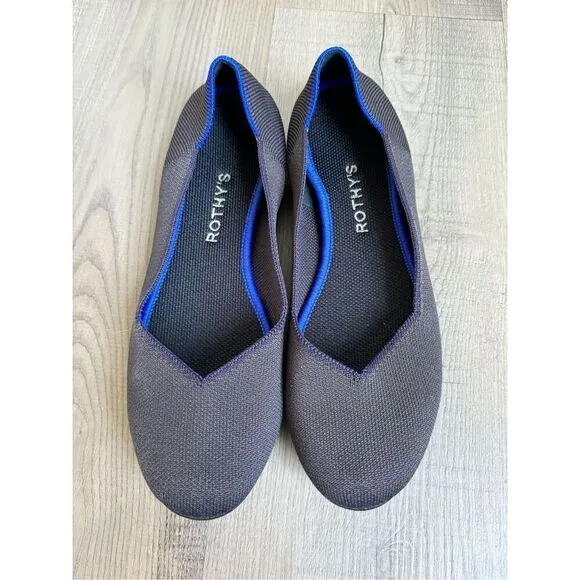 Rothy’s The Flat Round Toe Flats Shoes, Women’s Size 9