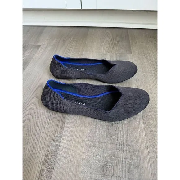 Rothy’s The Flat Round Toe Flats Shoes, Women’s Size 9