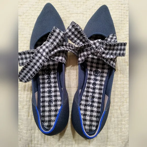 Rothy's The Mary Jane in Ink Gingham Size 9