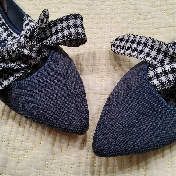 Rothy's The Mary Jane in Ink Gingham Size 9
