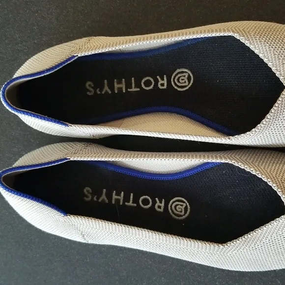 Rothy's The Point Flax Birdeye Pointed Toes Flats