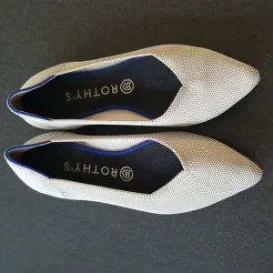 Rothy's The Point Flax Birdeye Pointed Toes Flats