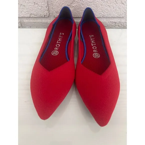 Rothy’’s The Point II Women Slip-On Flat Shoe Size 10W