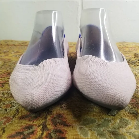 Rothys The Point in blush pink pointed toe flats