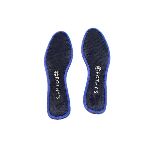 Rothy’s The Point Maritime Navy Blue Ballerina Flats Woman's Size 9 EUC