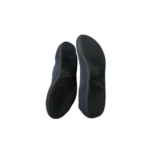 Rothy’s The Point Maritime Navy Blue Ballerina Flats Woman's Size 9 EUC