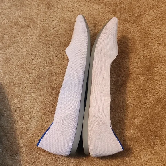 Rothy's The Pointed Pink Petal Blush Flat