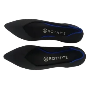 Rothy's The Pointed Toe Black Solid Ballet Flats Shoes Size US 7.5