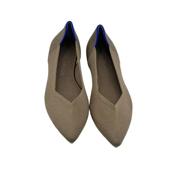 Rothy's Women's Portobello The Point Toe Flats Shoes Size 9 NWOT
