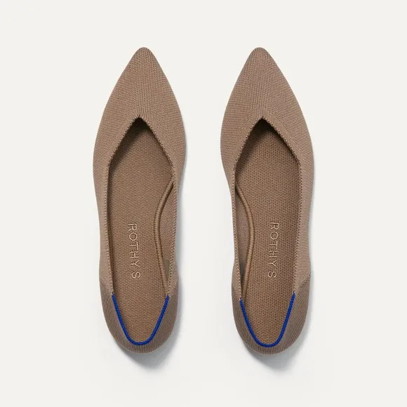 Rothy's Women's Portobello The Point Toe Flats Shoes Size 9 NWOT