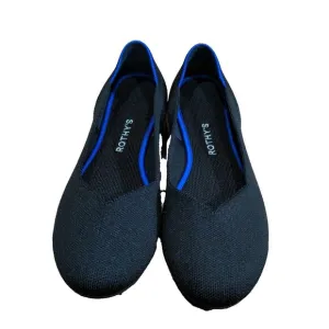ROTHY’S Womens The Flat Round Toe Size US 10.5 Black Comfort Washable Casual