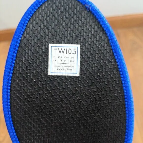 ROTHY’S Womens The Flat Round Toe Size US 10.5 Black Comfort Washable Casual
