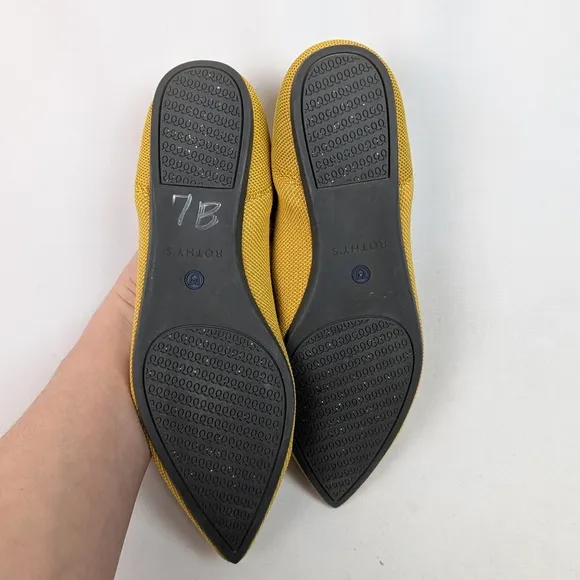 Rothy's Women's Yellow Flats