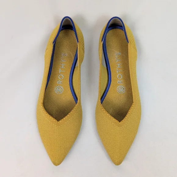 Rothy's Women's Yellow Flats