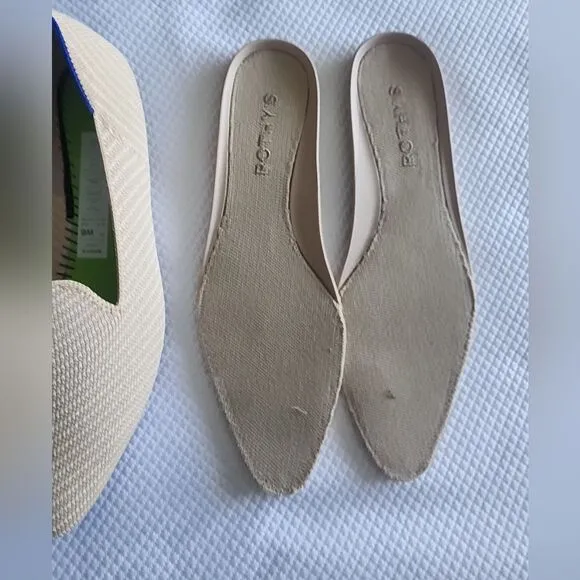 Rothy's Women's Cream Loafers flats
