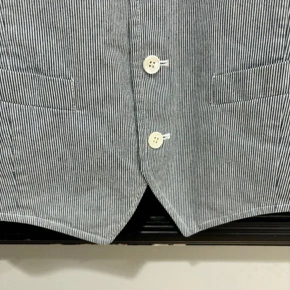 Rugby Ralph Lauren Suit Vest Striped Preppy Wedding Guest Derby Mens Medium