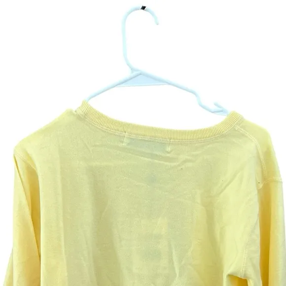 Rumored Banana Yellow Everyday Sweater XS – Soft Luxe Minimalist Knit NWT
