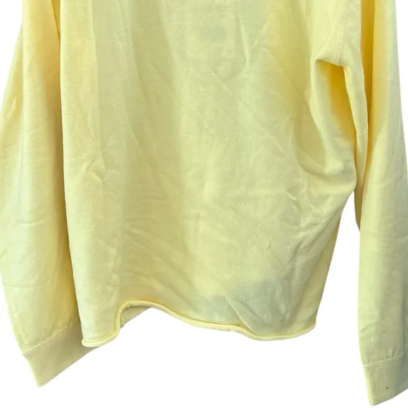 Rumored Banana Yellow Everyday Sweater XS – Soft Luxe Minimalist Knit NWT