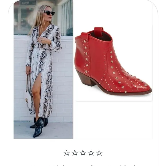 Sam‎ &amp; Edelman Brian studded leather boots