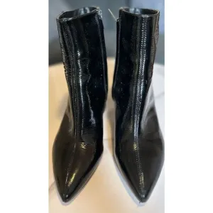 Sam Edelman Patent Leather Boots Size 9