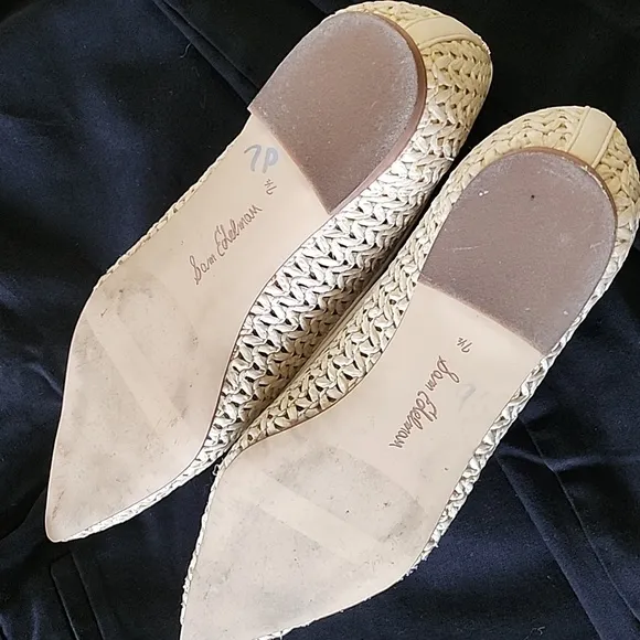 Sam Edelman Wanda Pointed Toe Flats Size 7.5