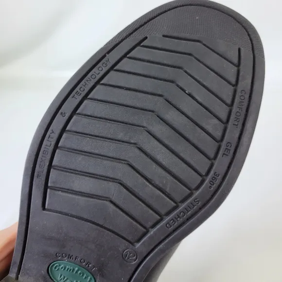 Sandro Moscoloni Comfort Gel Leather Mens Shoes Sz 12