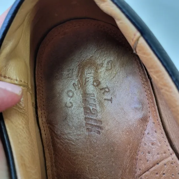 Sandro Moscoloni Comfort Gel Leather Mens Shoes Sz 12