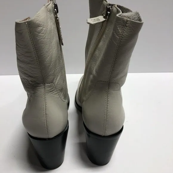 Schutz Women's Alysha Pearl Zip Boots, Size 8.5 M