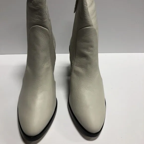 Schutz Women's Alysha Pearl Zip Boots, Size 8.5 M