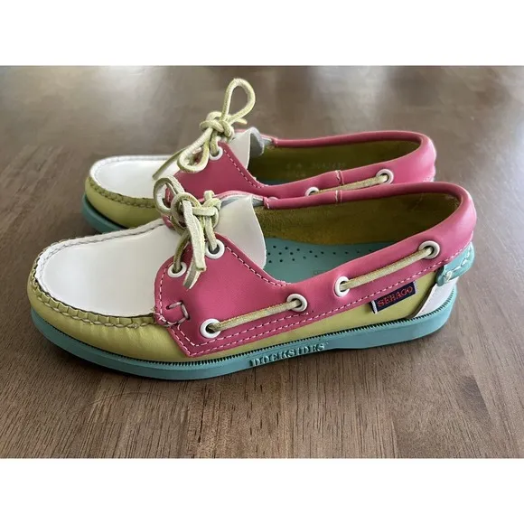 Sebago Dockside Women's Boat Shoes Size 5 Leather