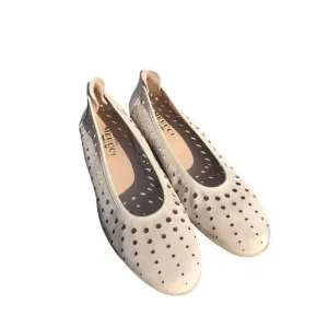 ✨Sesto Meucci Dova Perforated Leather Comfort Ballet Sz 9 Flats✨