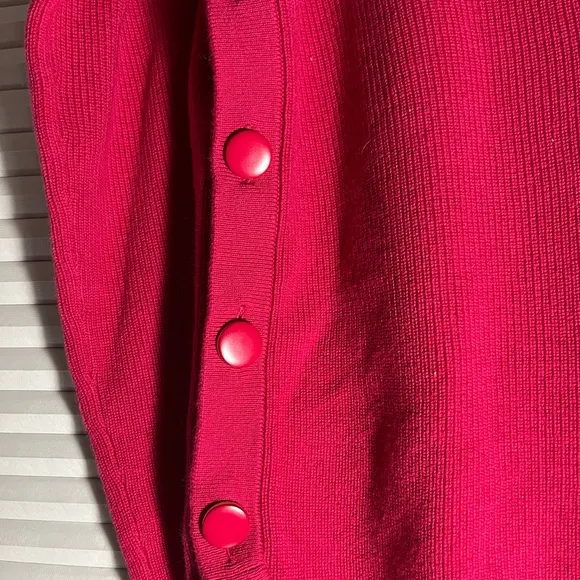 Sezane Clement Pull Sweater in Fuschia