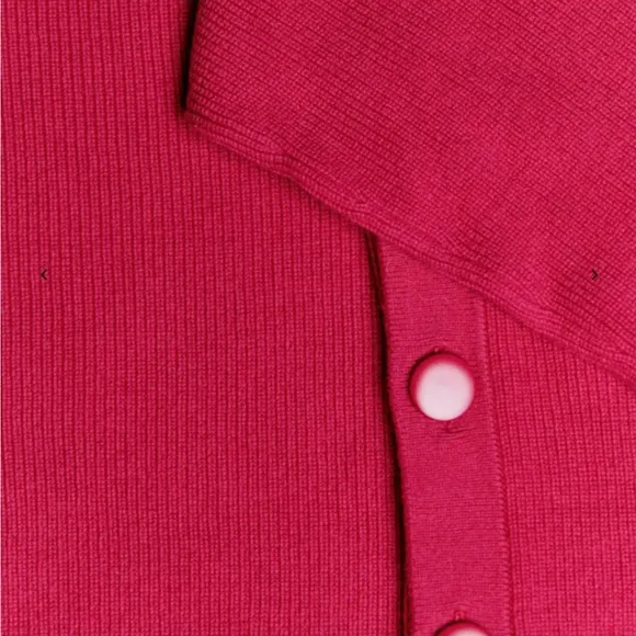 Sezane Clement Pull Sweater in Fuschia