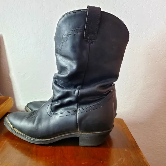 Shyanne Mens Shy Slouch Western Leather Boots  8