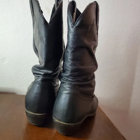 Shyanne Mens Shy Slouch Western Leather Boots  8