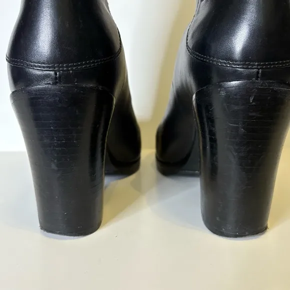 Sigerson Morrison Black Heeled Boots Size 11