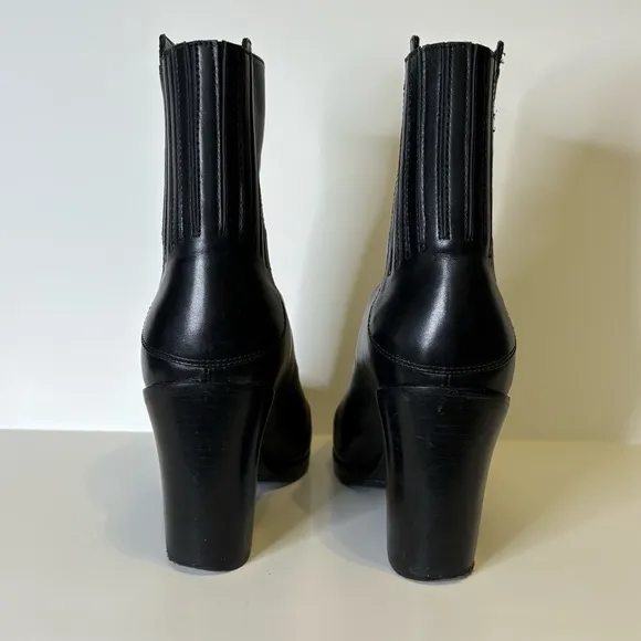 Sigerson Morrison Black Heeled Boots Size 11