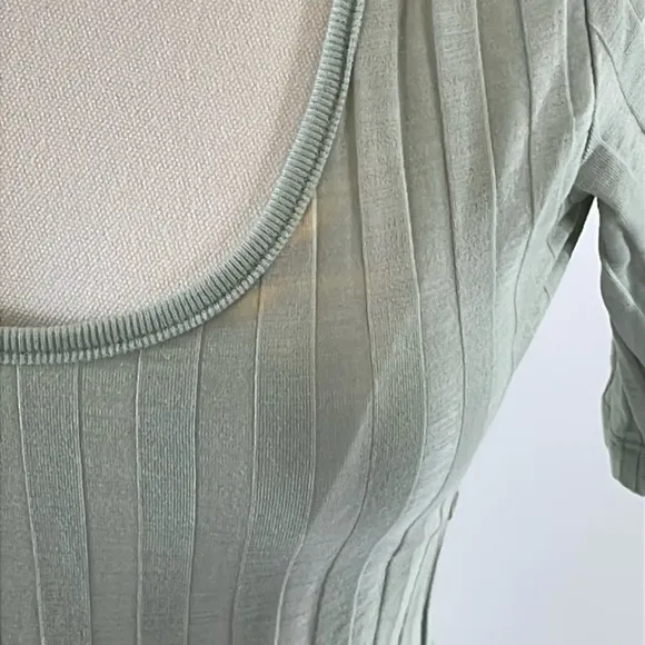 SIMKHAI Philippa Ribbed Dress XS