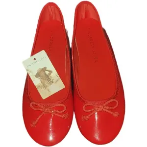 Sincerely Jules Bright Red Bowtie Ballet Flats in size US 8M