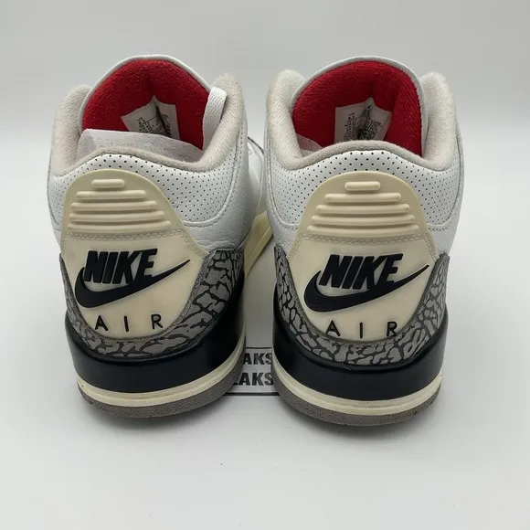 Size 8.5 - Jordan 3 Retro Mid White Cement Reimagined (DN3707-100)