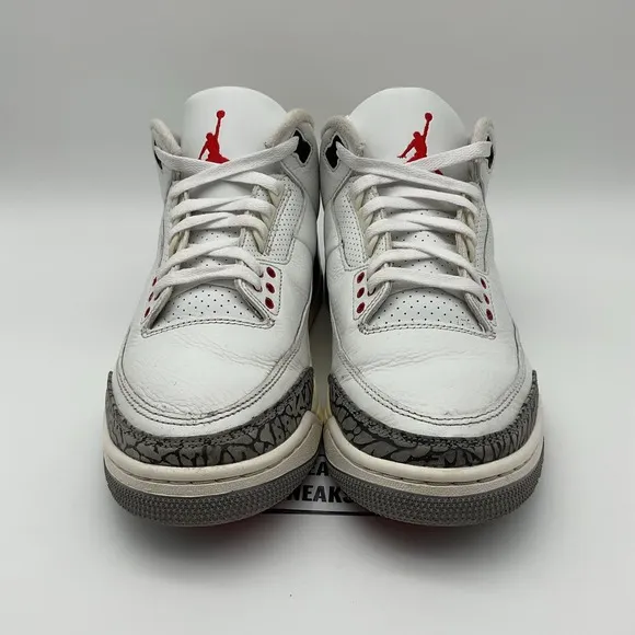 Size 8.5 - Jordan 3 Retro Mid White Cement Reimagined (DN3707-100)