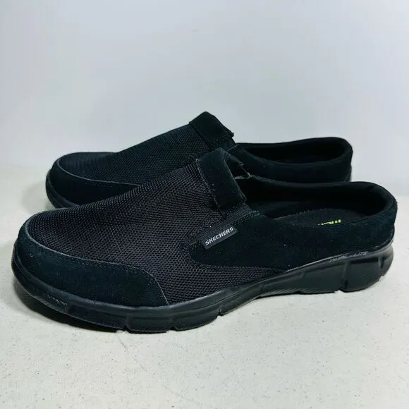 Skechers Equalizer Coast-to Coast Mule Slip On Shoes 51519Black Men Sz 11 New