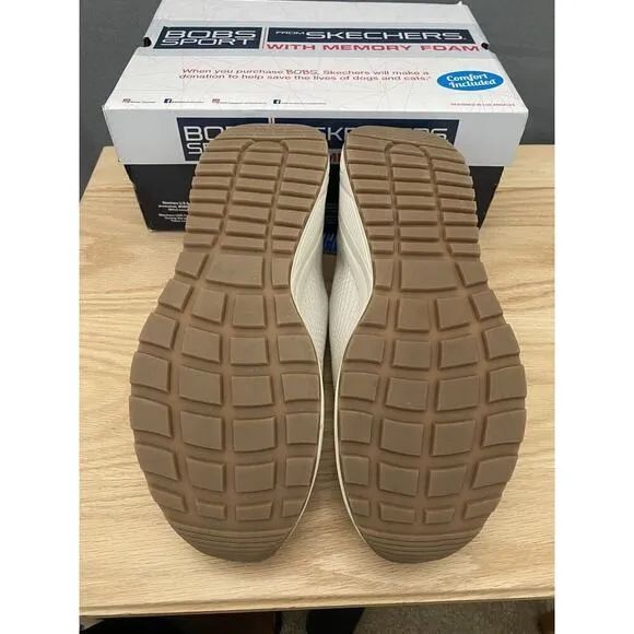 Skechers Mens Bobs Sparrow 2.0 Stretch Fit Shoes Sz 11 Vegan Washable